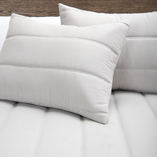 Rizzy Quilts BQ6872 Grey Bedding Detail Image