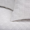 Rizzy Quilts BQ6873 White Bedding Detail Image