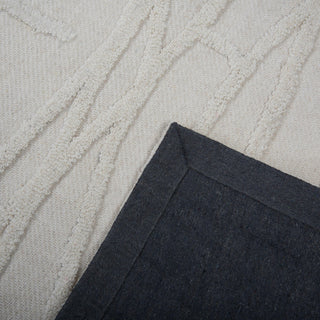 Rizzy Bixby BX01IV Ivory Area Rug Corner Image