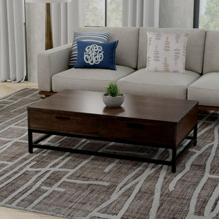 Rizzy Bixby BX01TN Tan Area Rug Room Image Feature