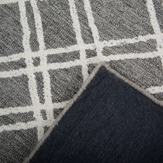 Rizzy Bixby BX04GR Gray Area Rug Corner Image