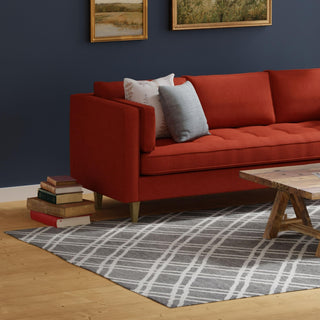 Rizzy Bixby BX04GR Gray Area Rug Room Image Feature
