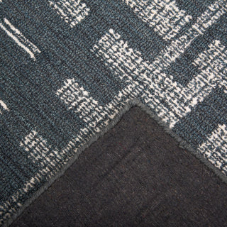 Rizzy Bixby BX05BL Blue Area Rug Corner Image