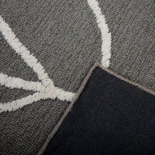 Rizzy Bixby BX06GR Gray Area Rug Corner Image
