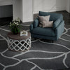 Rizzy Bixby BX06GR Gray Area Rug Room Image Feature