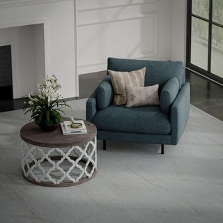 Rizzy Bixby BX06IV Ivory Area Rug Room Image Feature