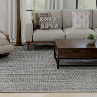 Rizzy Bixby BX08GR Gray Area Rug Room Image Feature