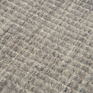 Rizzy Cable CBA698 Gray Area Rug Angle Image