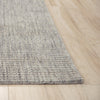Rizzy Cable CBA698 Gray Area Rug Detail Image