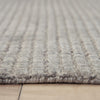 Rizzy Cable CBA698 Gray Area Rug Edge Image