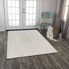 Rizzy Cable CBA699 Oyster Area Rug Room Image Feature