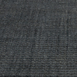 Rizzy Cable CBA700 Charcoal Area Rug Corner Image