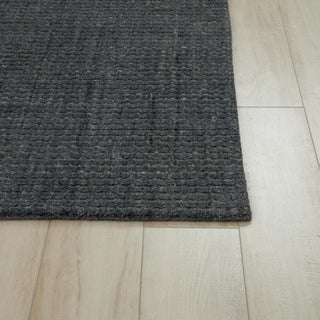 Rizzy Cable CBA700 Charcoal Area Rug Detail Image