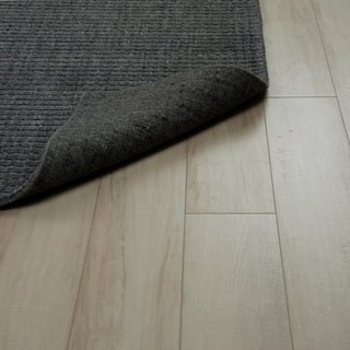 Rizzy Cable CBA700 Charcoal Area Rug Room Image Feature