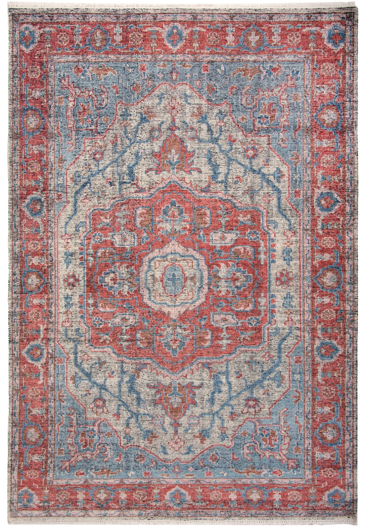 Rizzy Centra CET723 Rust / Blue Area Rug