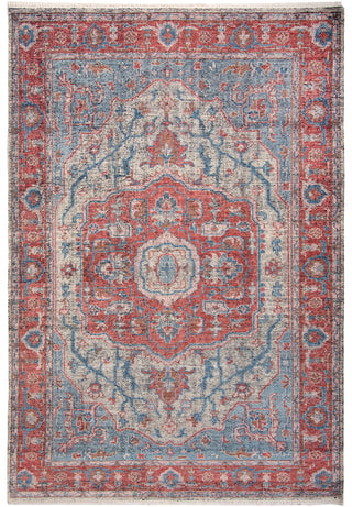 Rizzy Centra CET723 Rust / Blue Area Rug