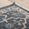 Rizzy Centra CET724 Blue Area Rug Corner shot