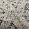Rizzy Centra CET725 Gray / Blue Area Rug Corner Image