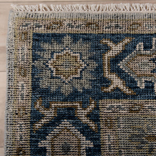 Rizzy Centra CET725 Gray / Blue Area Rug Detail Image