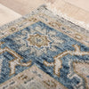 Rizzy Centra CET725 Gray / Blue Area Rug Room Image Feature