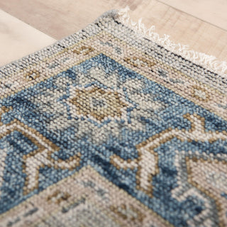 Rizzy Centra CET725 Gray / Blue Area Rug Room Image Feature