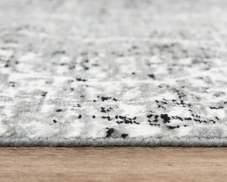 Rizzy Couture CUT111 Black / Ivory Area Rug Edge Image