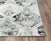 Rizzy Couture CUT112 Ivory / Black Area Rug Detail Image