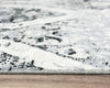Rizzy Couture CUT112 Ivory / Black Area Rug Edge Image