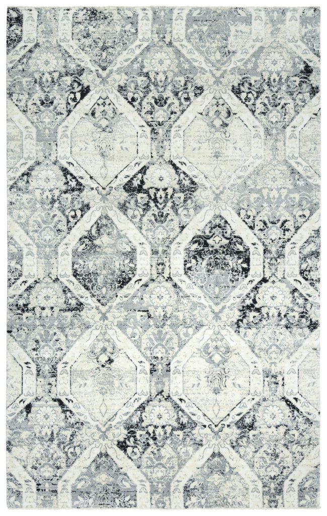 Rizzy Couture CUT112 Ivory / Black Area Rug main image