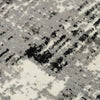 Rizzy Couture CUT115 Gray / Black Area Rug Corner Image