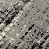 Rizzy Couture CUT115 Gray / Black Area Rug Angle Image