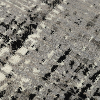 Rizzy Couture CUT115 Gray / Black Area Rug Angle Image
