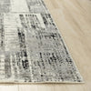 Rizzy Couture CUT115 Gray / Black Area Rug Detail Image