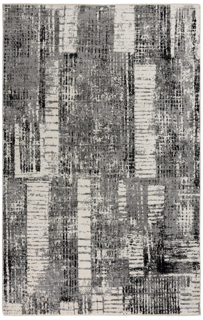 Rizzy Couture CUT115 Gray / Black Area Rug main image