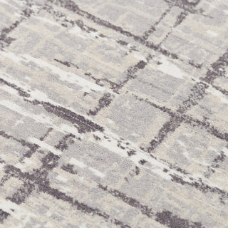 Rizzy Couture CUT116 Ivory / Gray Area Rug Angle Image