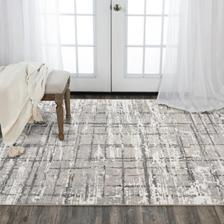 Rizzy Couture CUT116 Ivory / Gray Area Rug Room Image Feature