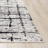Rizzy Couture CUT117 Black / Ivory Area Rug Detail Image