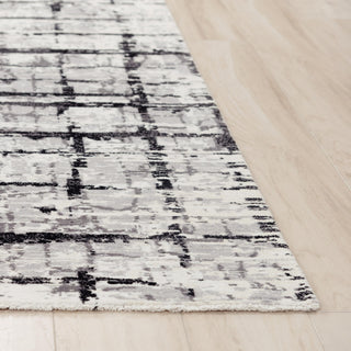 Rizzy Couture CUT117 Black / Ivory Area Rug Detail Image