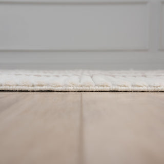 Rizzy Dream DRM243 Ivory / Brown Area Rug Edge Image