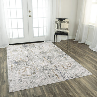 Rizzy Emerge EMG924 Stone / Beige Area Rug Room Image Feature