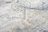 Rizzy Emerge EMG925 Gold / Charcoal Area Rug Corner Image