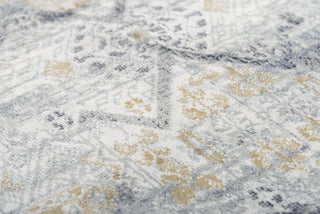 Rizzy Emerge EMG925 Gold / Charcoal Area Rug Corner Image