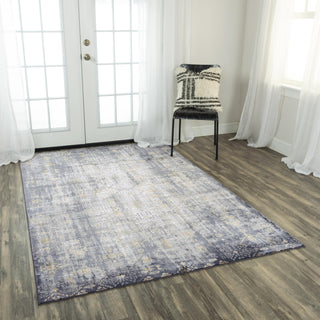 Rizzy Emerge EMG925 Gold / Charcoal Area Rug Room Image Feature