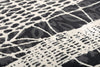 Rizzy Emerge EMG926 Beige / Black Area Rug Corner Image