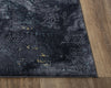 Rizzy Emerge EMG928 Gray / Black Area Rug Detail Image