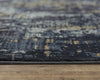 Rizzy Emerge EMG928 Gray / Black Area Rug Edge Image