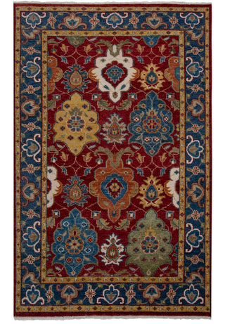 Rizzy Envision ENV801 Red / Blue Area Rug Main Image