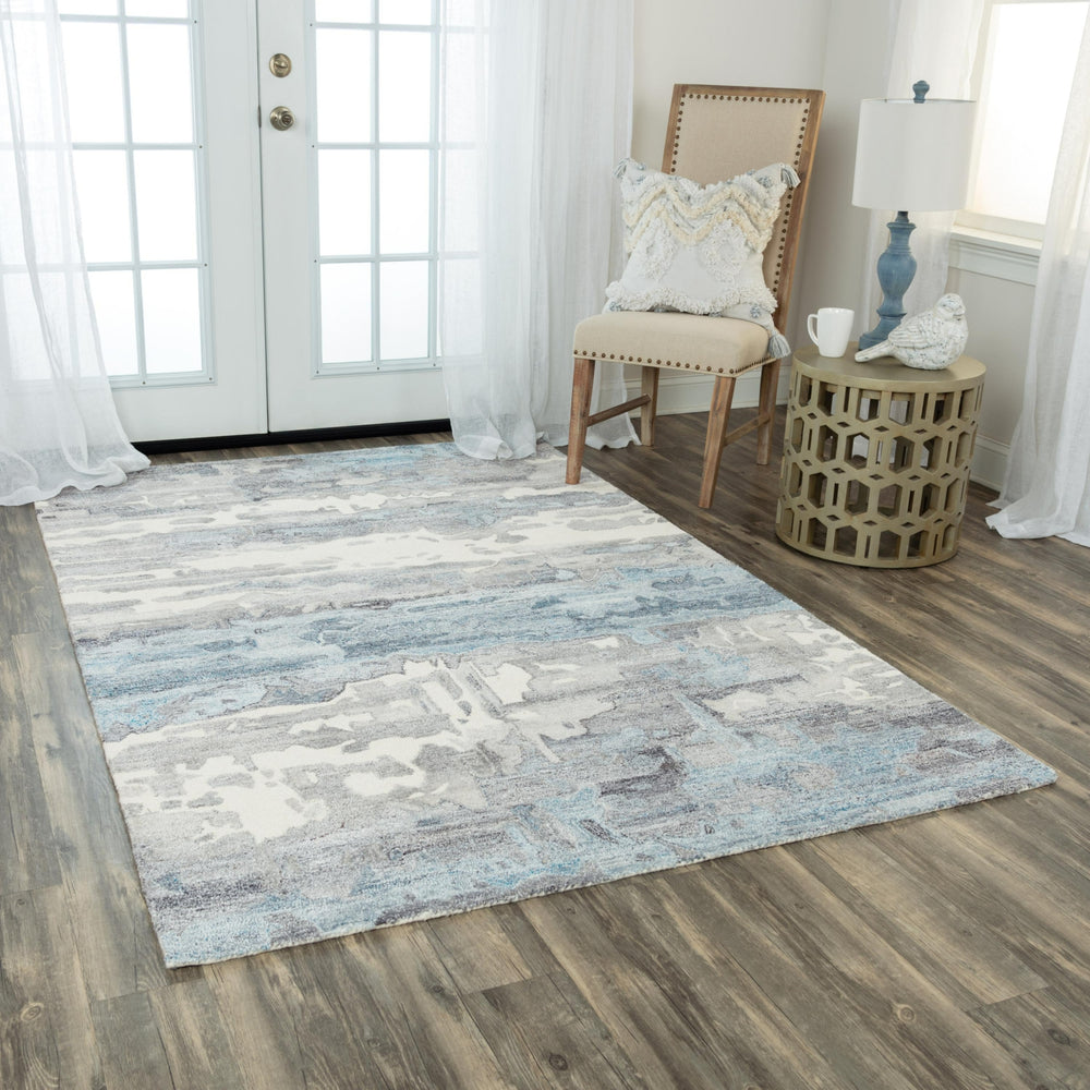 Rizzy Essence ESS103 Gray Area Rug Room Image Feature