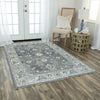 Rizzy Essence ESS106 Gray Area Rug Room Image Feature