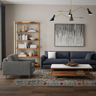 Rizzy Estate EST205 Ivory Area Rug Room Image Feature
